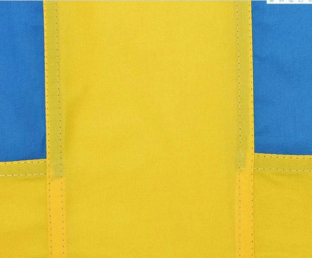 Coser la bandera de Suecia 90*150cm